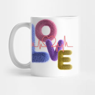 Love by Nara5 Paris Mug